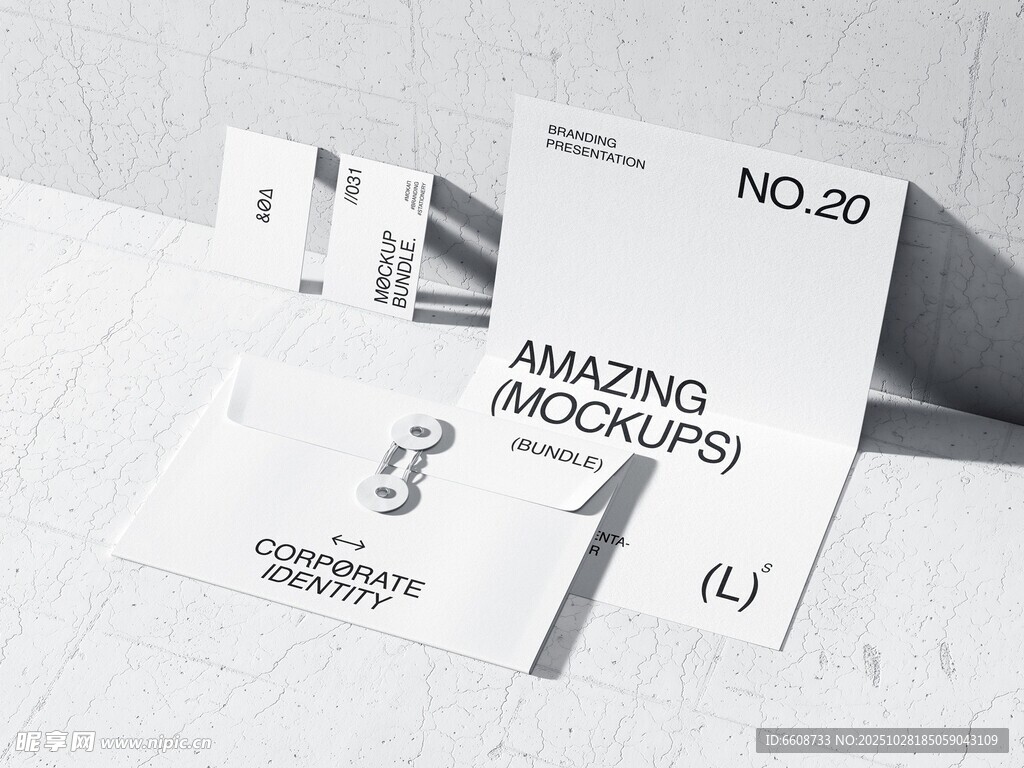 简约名片设计展示