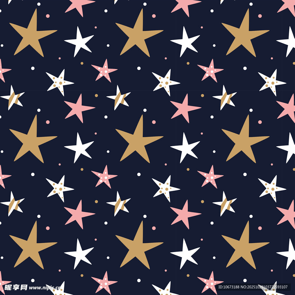 星星图案背景