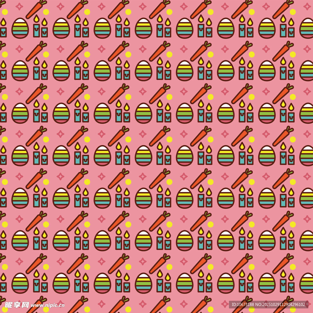 粉色背景糖果图案纹理