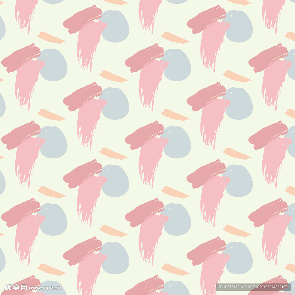 粉色系卡通图案背景纹理