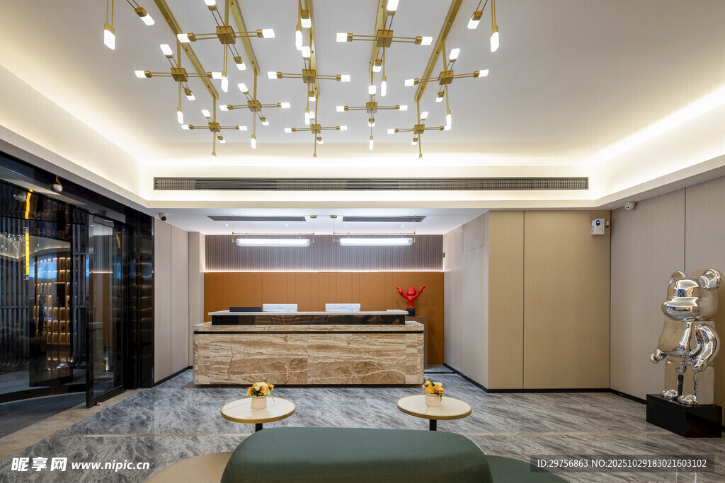 现代奢华客厅室内装饰设计