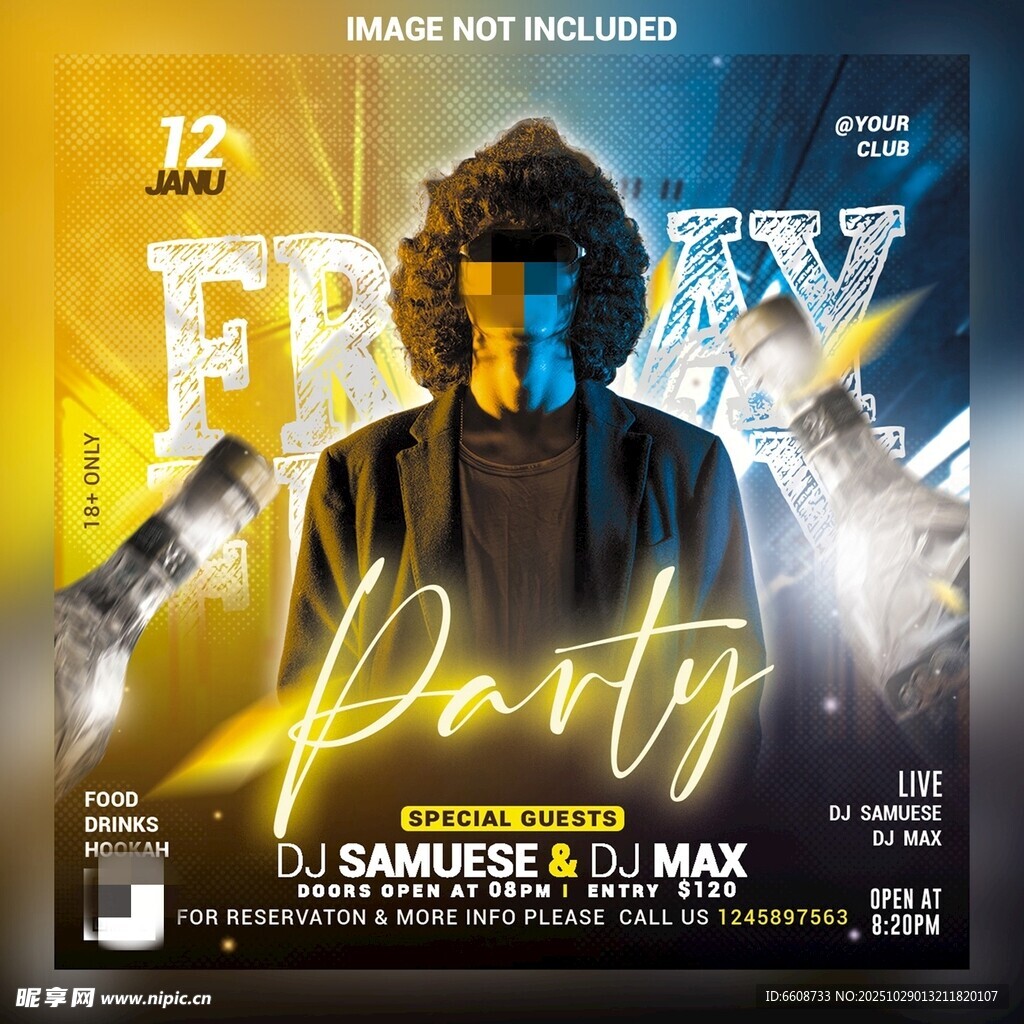 周五派对狂欢夜海报