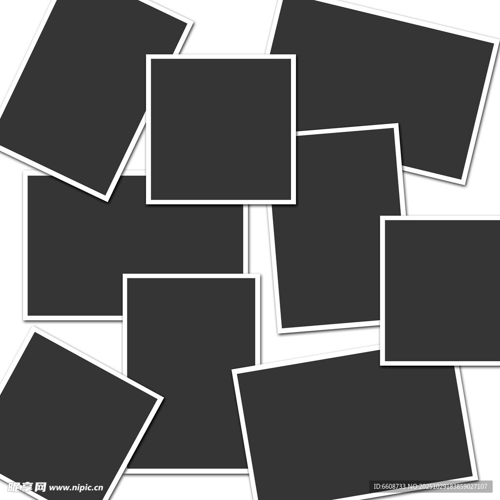 空白照片模板集合