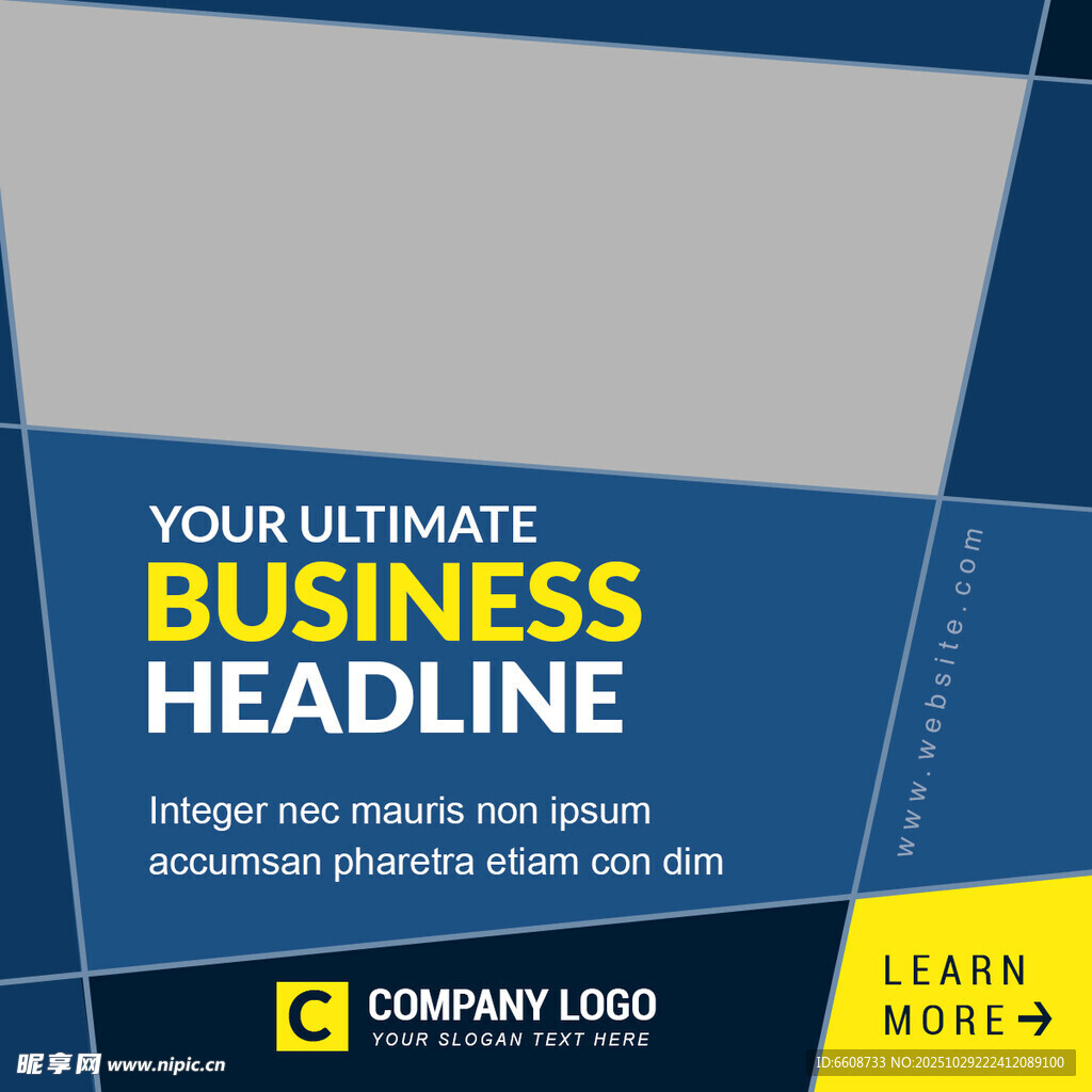 商务宣传册模板设计