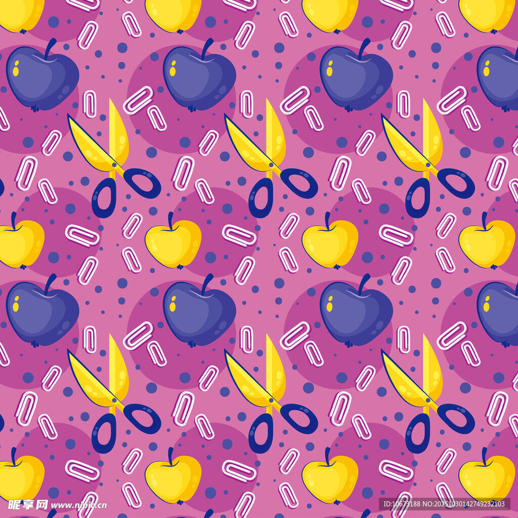 粉色爱心兔子图案背景