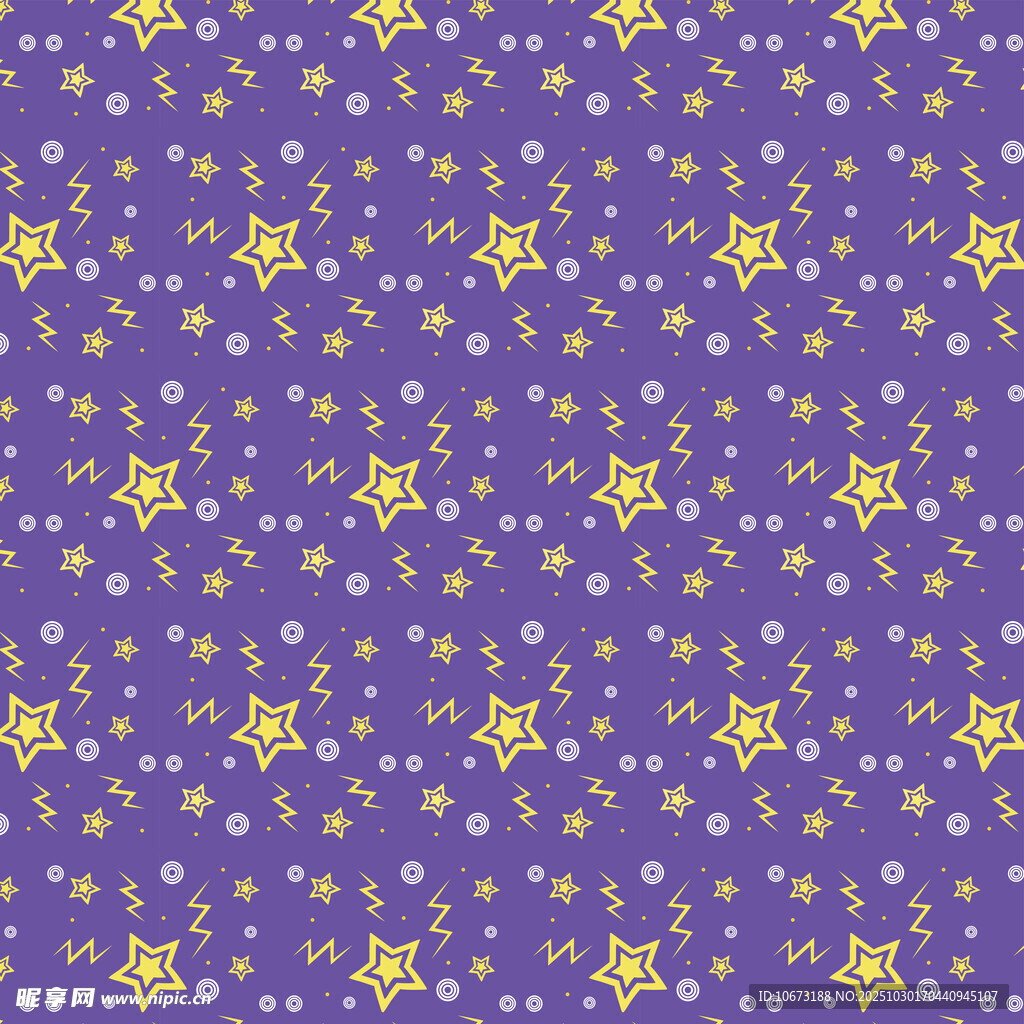 紫色星空星星图案背景