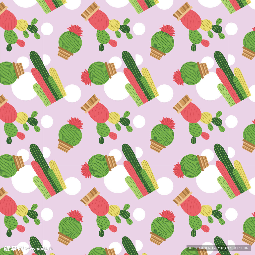 圣诞主题图案无缝背景图