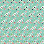 清新碎花图案背景