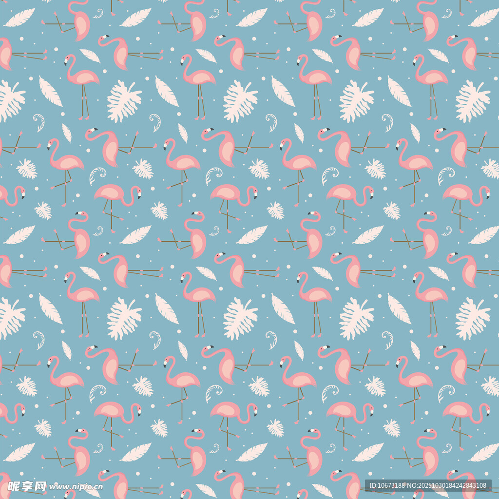 清新花卉图案背景纹理