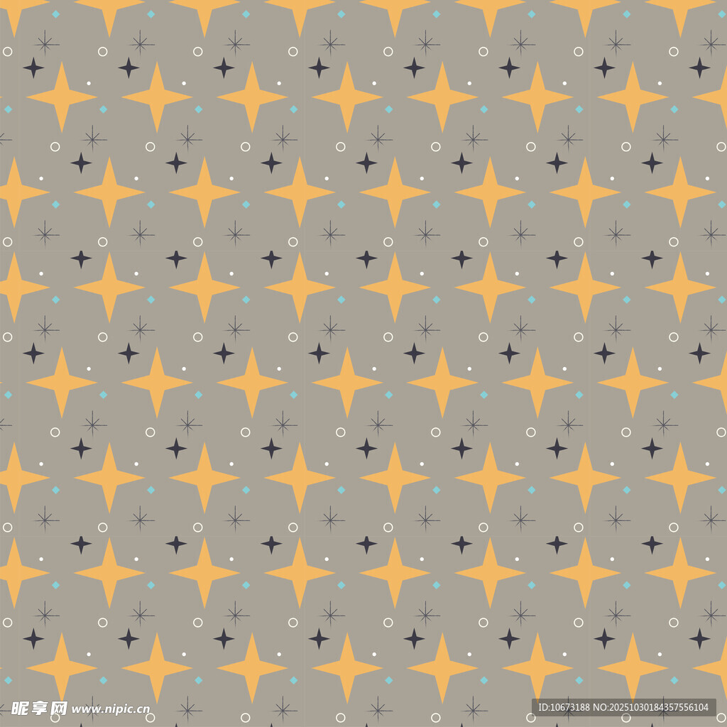 星星图案背景纹理