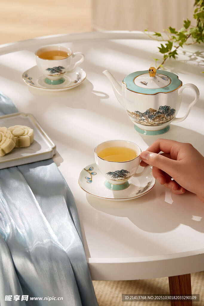 优雅中式茶饮时光