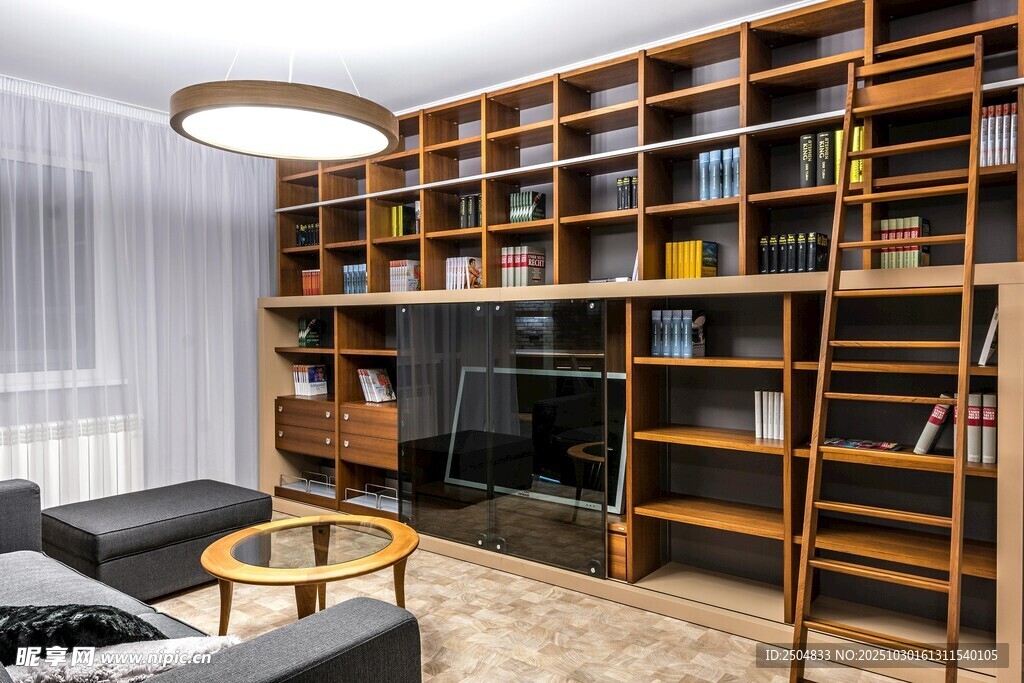 现代风格书房 尽显雅致
