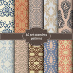 复古风格图案集合