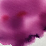 梦幻紫色水墨抽象背景