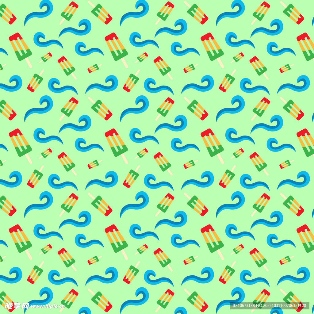 多彩弯管图案背景