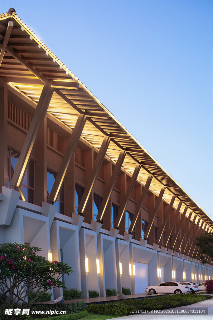 现代木质结构大型建筑