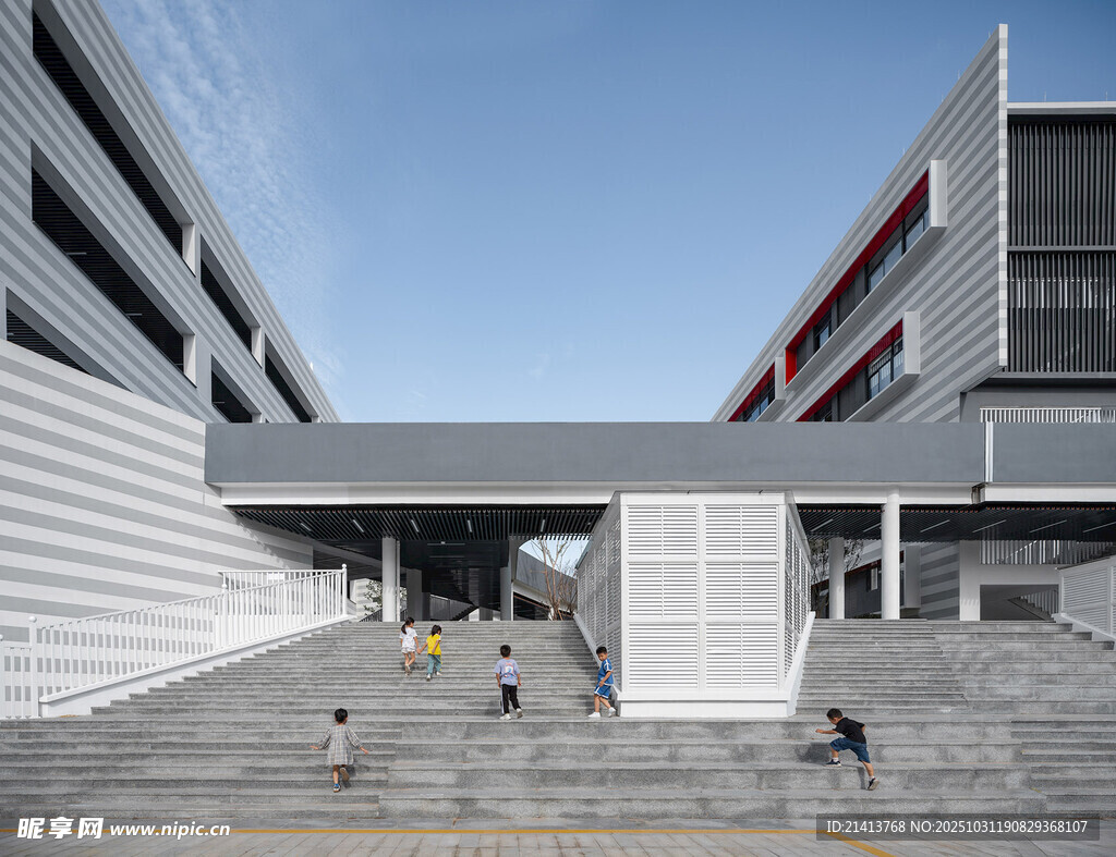 现代风格校园建筑景观