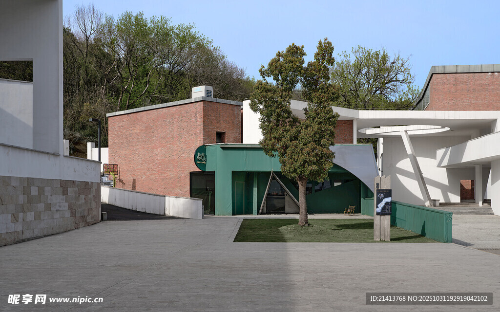 现代建筑庭院景观