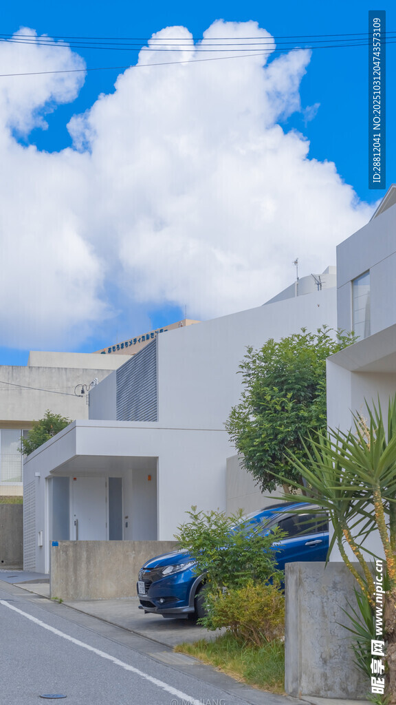 现代简约风格居民住宅区