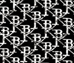 黑白字母图案纹理背景