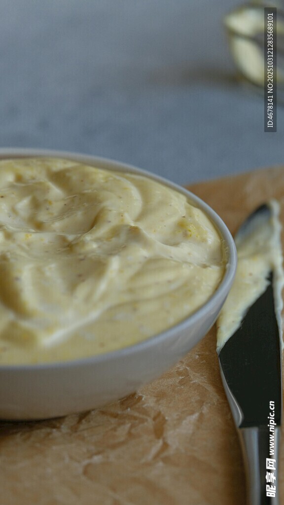 一碗美味奶油酱