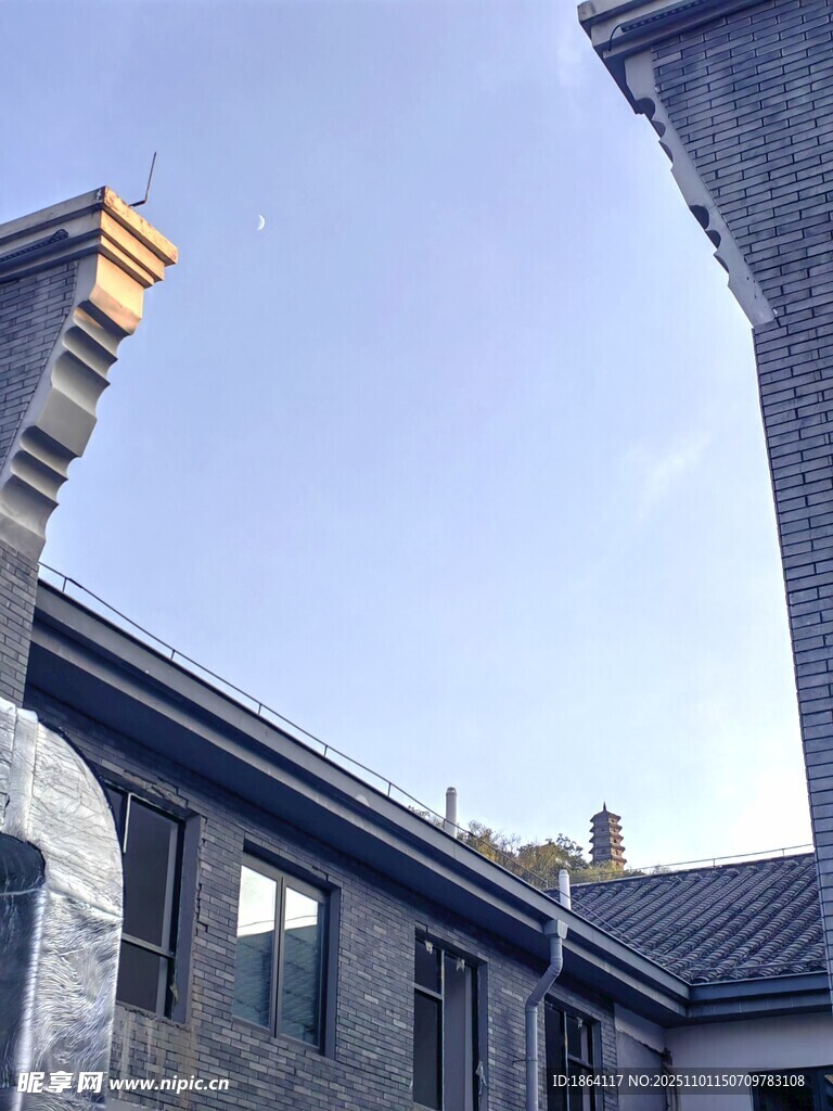 中式古建筑屋顶风貌