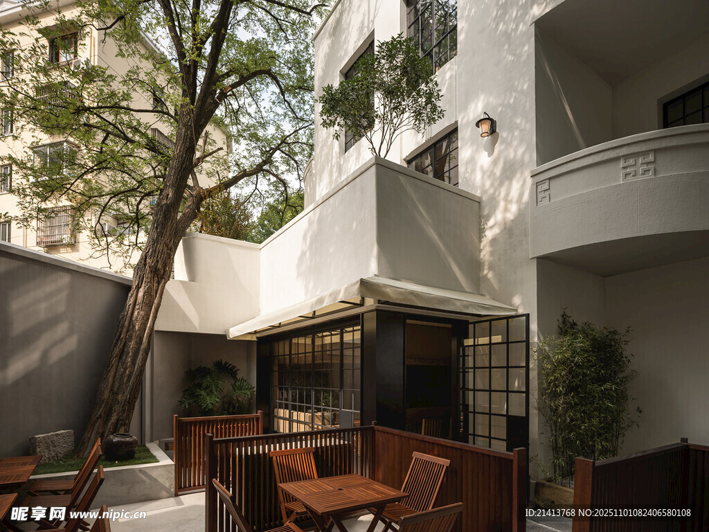 庭院休闲空间惬意氛围