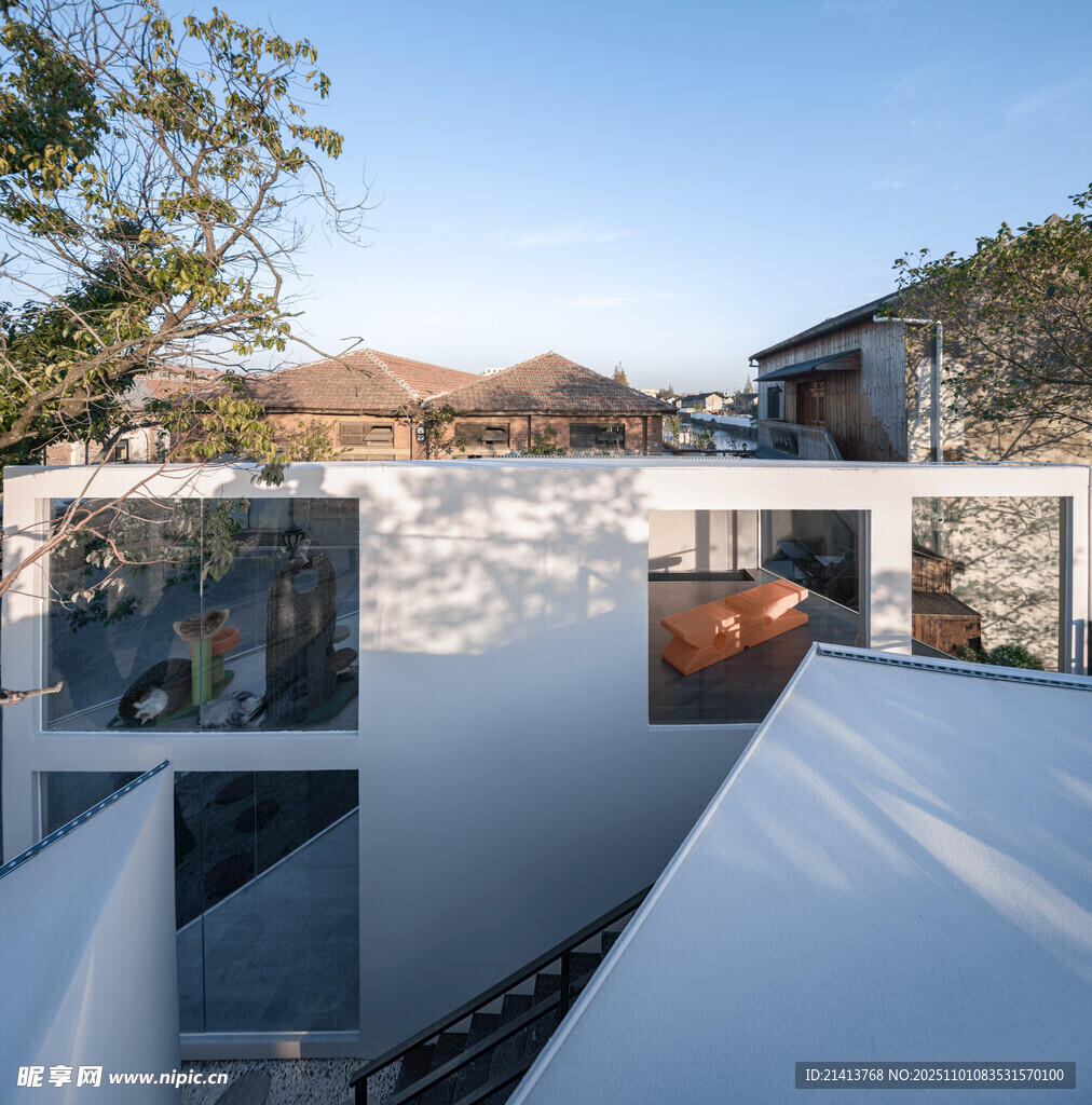 现代简约风格庭院建筑