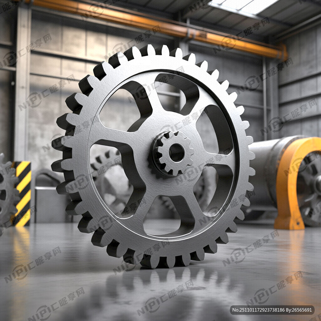 工业风齿轮图片