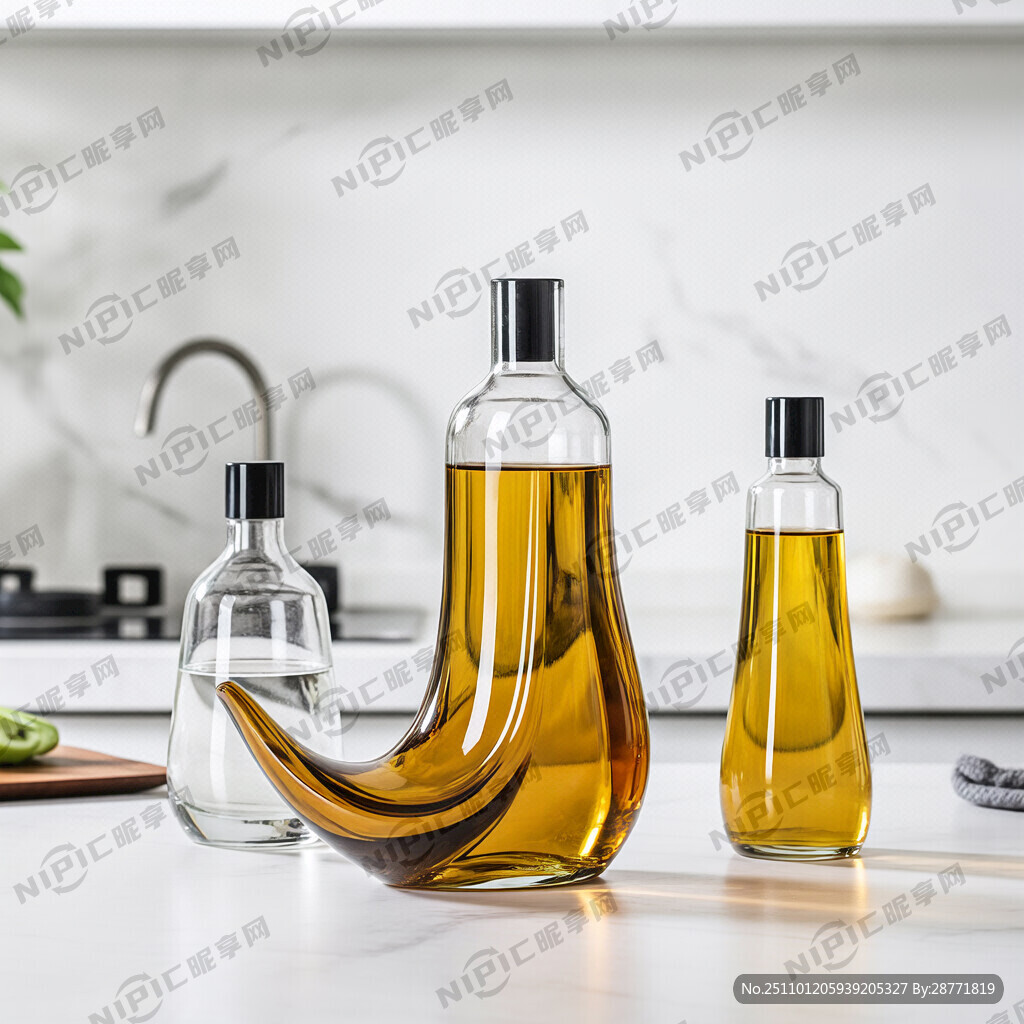 食用油的异形摆台