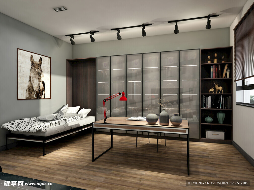 现代简约风格卧室展示