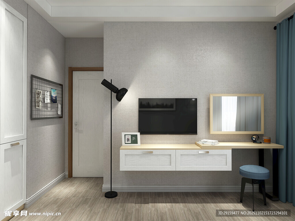 简约现代风客厅一角