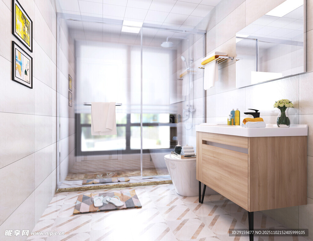 简约现代风格卫生间设计