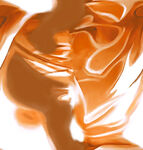 橙色流体艺术纹理画面