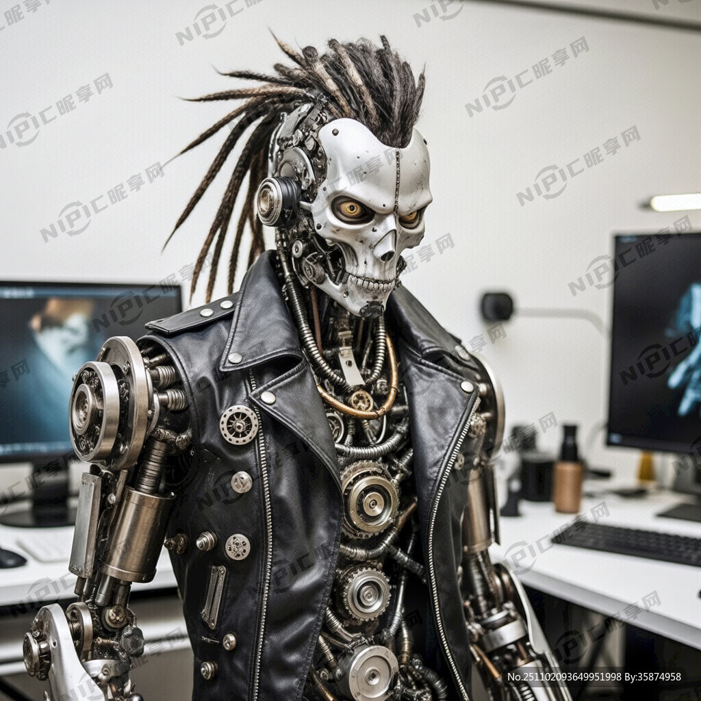 朋克机器人 手工制作 DIY