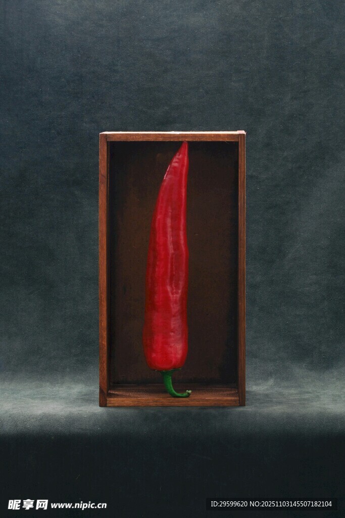 框中红辣椒静物特写