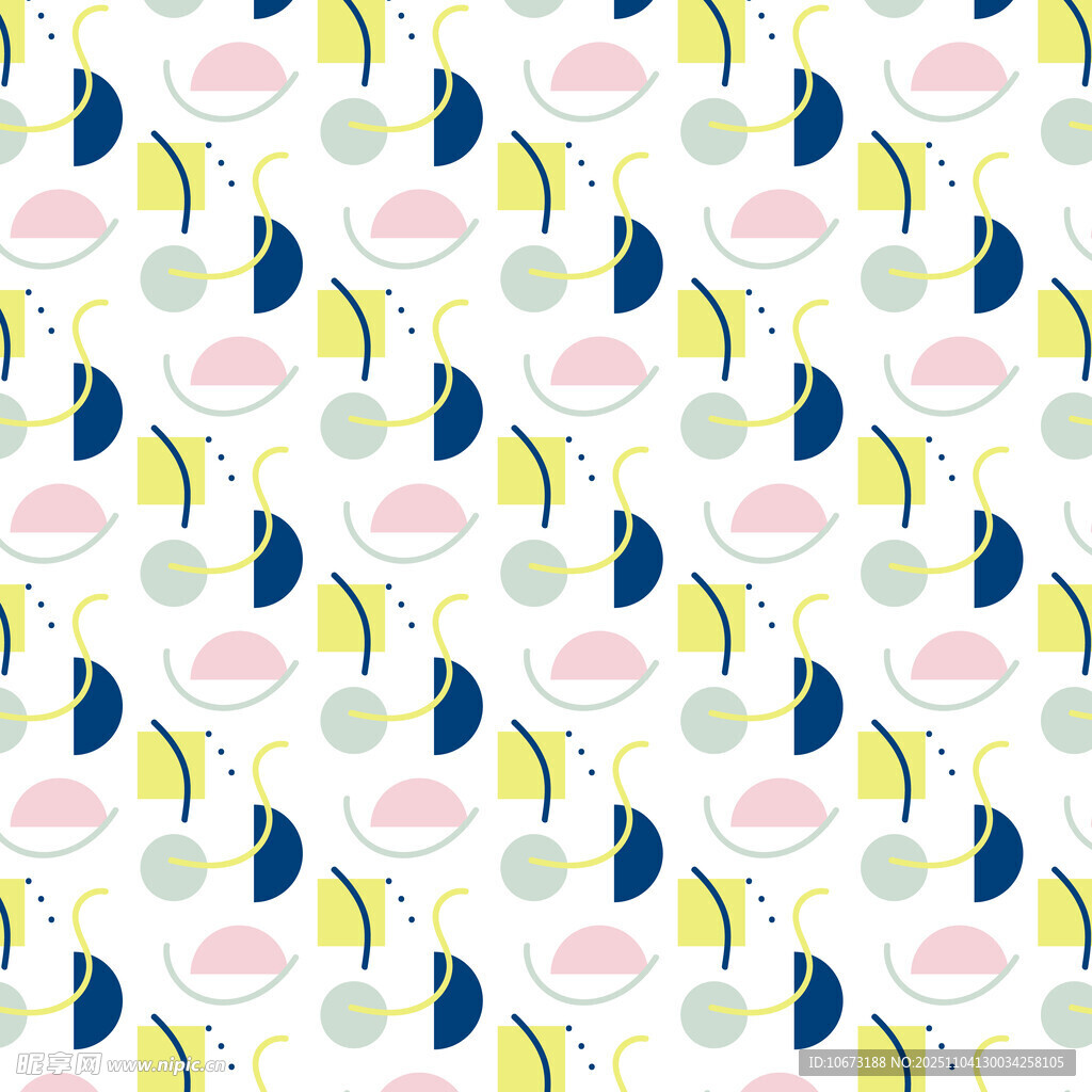 几何图案多彩抽象背景图