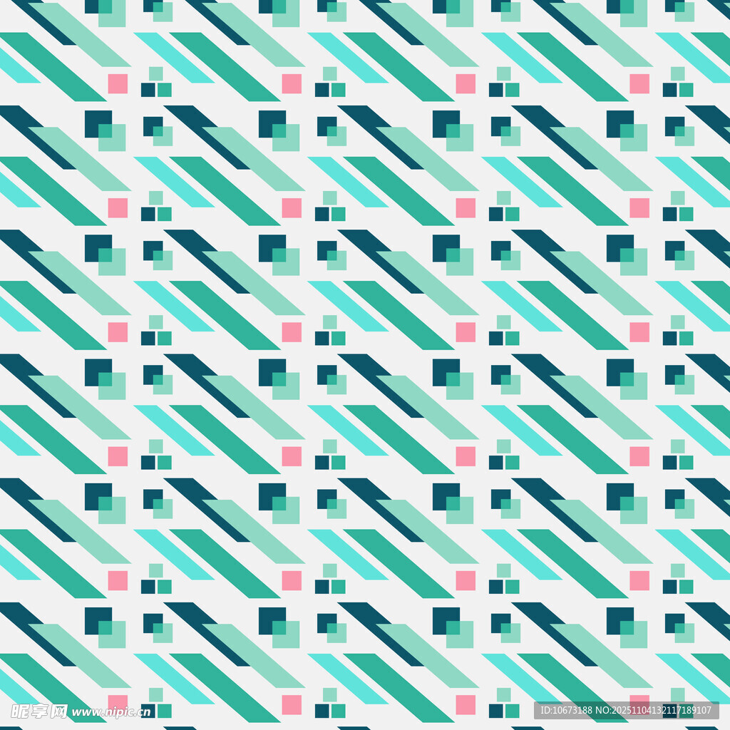 几何条纹多彩图案背景