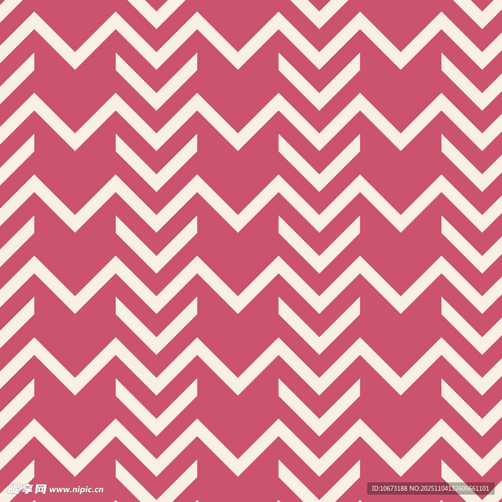 粉色锯齿纹几何图案背景