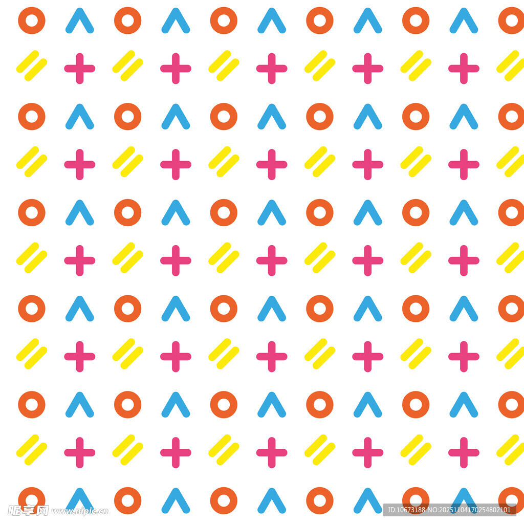 多彩几何图案背景设计