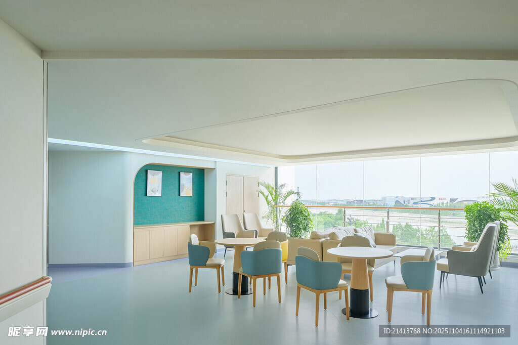 现代简约风餐厅室内场景