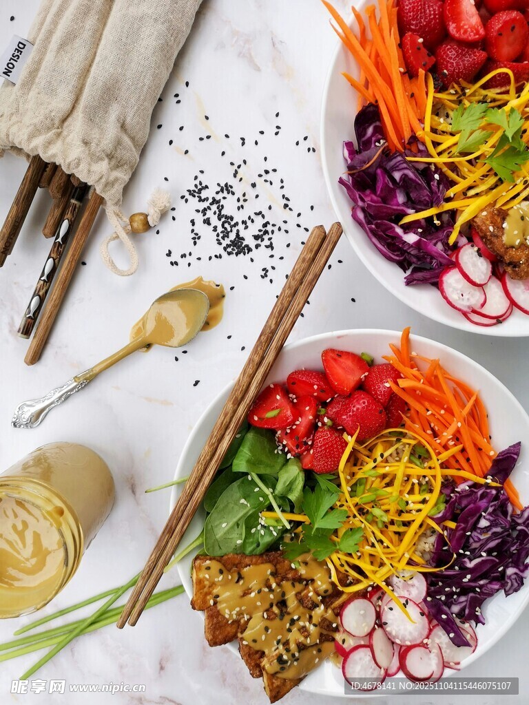 多彩健康素食拼盘