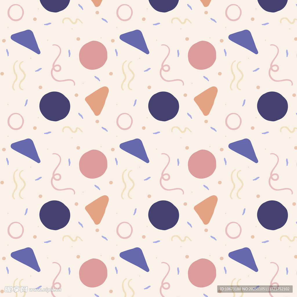 几何图案简约背景图