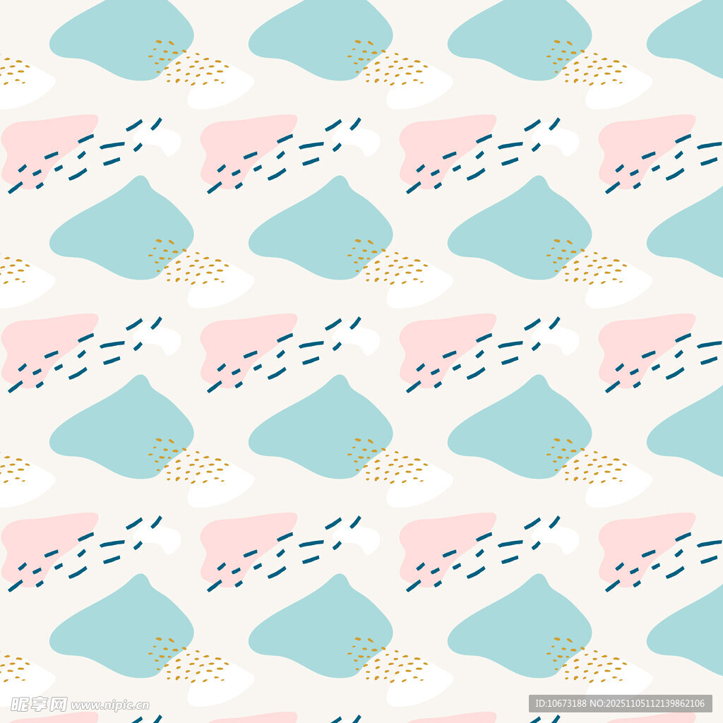 清新云朵图案背景纹理