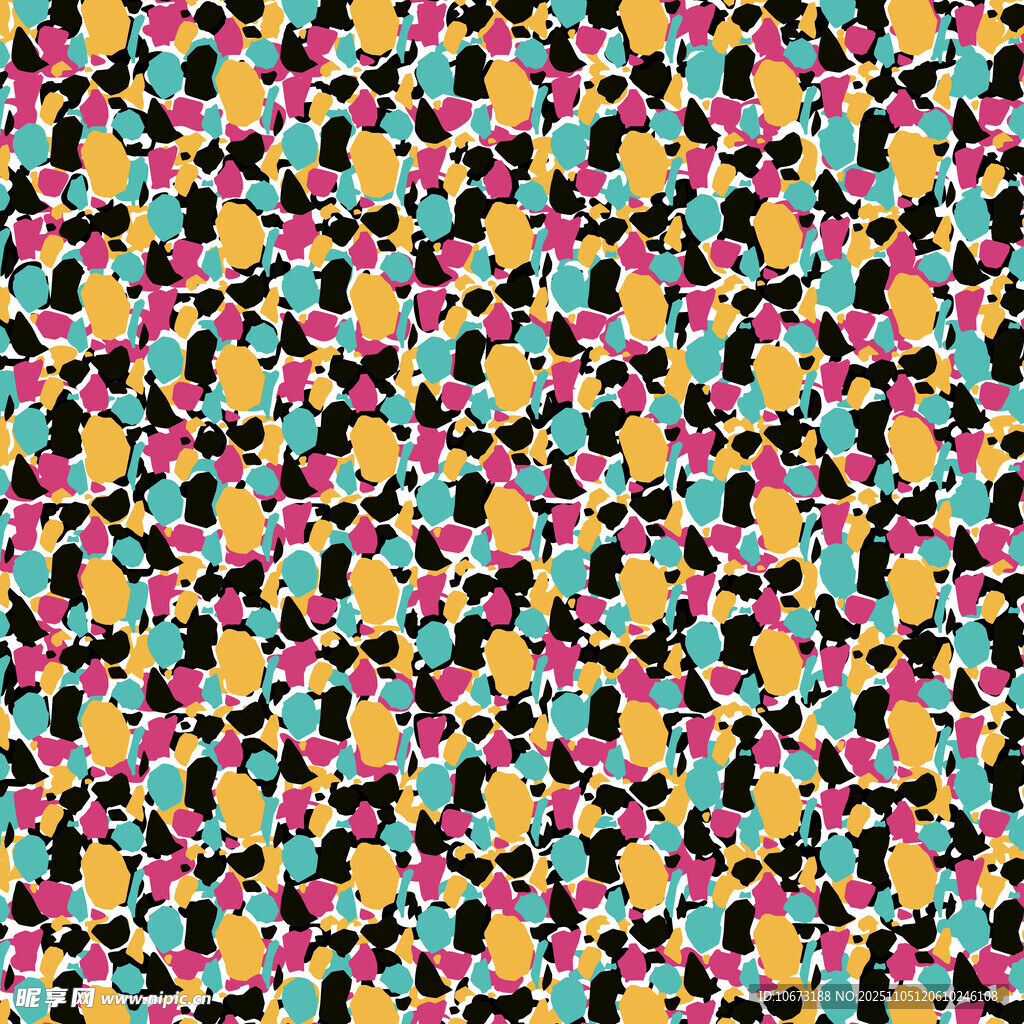 多彩几何图案纹理背景