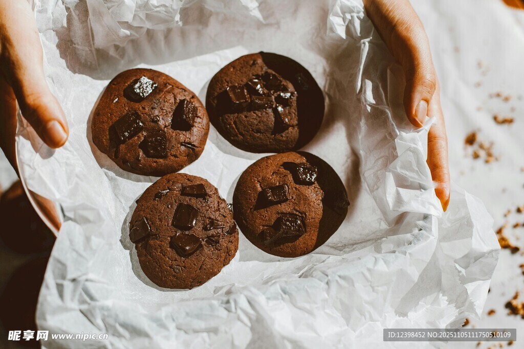 美味巧克力曲奇饼干