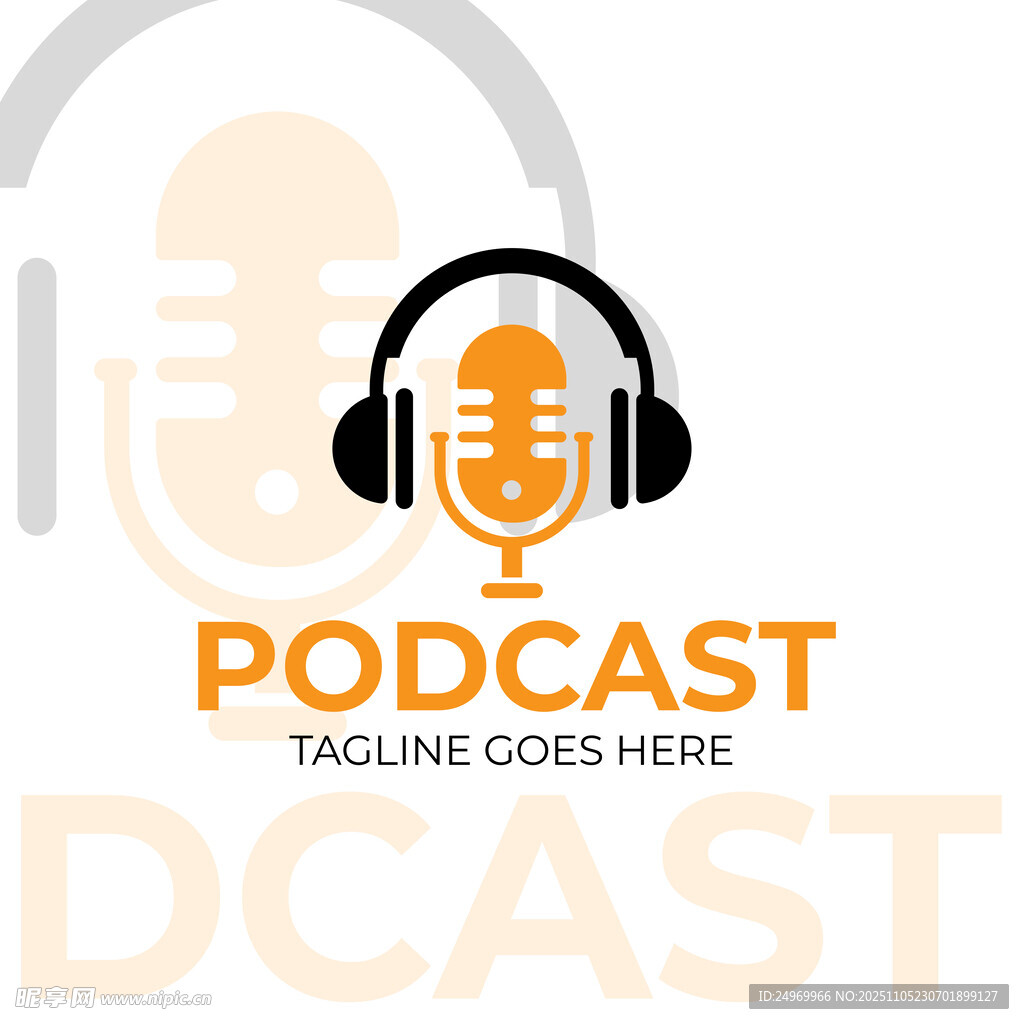 播客标志设计