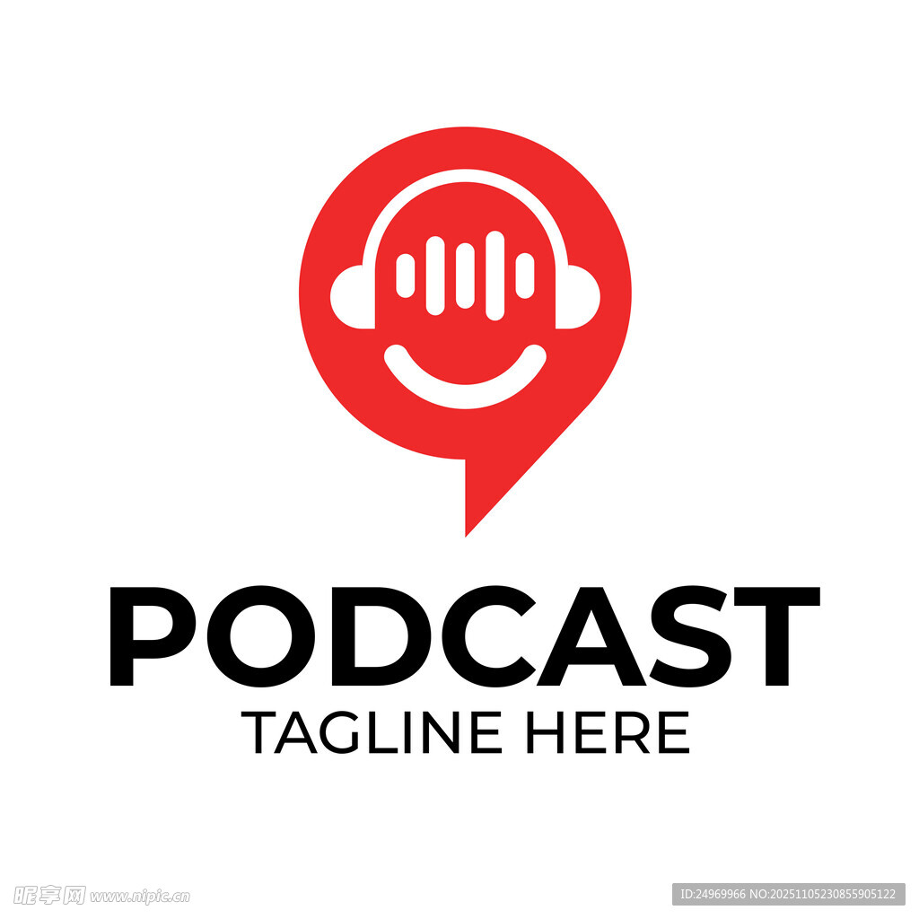 播客标志设计