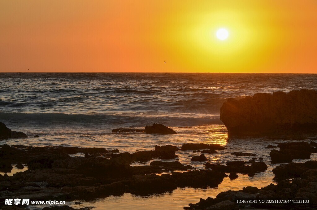 海边日落美景