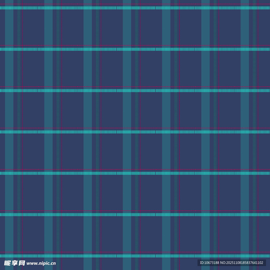 深蓝色格纹图案背景